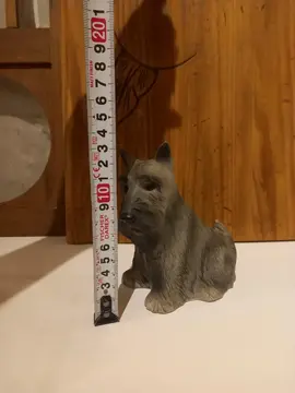 figurine céramique Fox terrier
