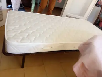 Sommier à lattes et matelas 1 personne