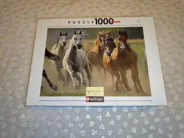 Puzzle chevaux 1000 pièces