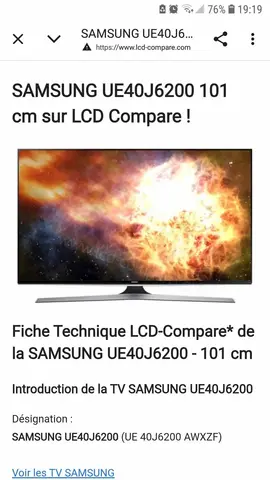Télévision Samsung