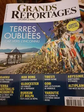 Revues Grands Reportages