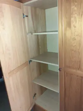 Armoire en bois 194 x 105 x 56 cm
