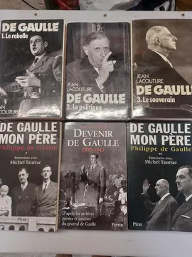 livres général De Gaulle