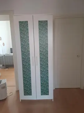 Armoire IKEA 2 portes blanche