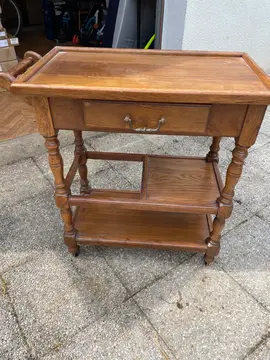 console en bois