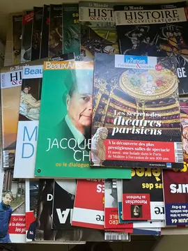 Gros lot de revues sur l'histoire