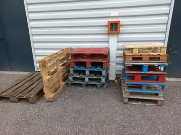 Palettes en bois