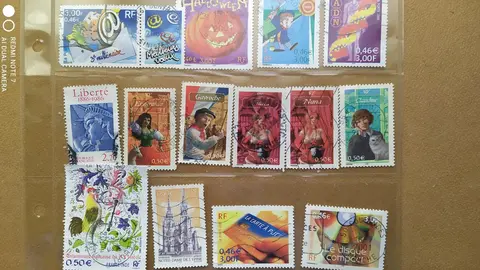 timbres de France lot 8