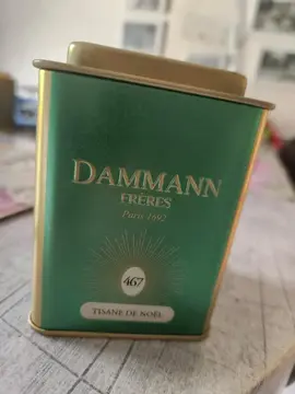 boîte à thé vide Damman annonce 2