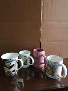 Lots de 4 mugs