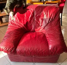 fauteuil en cuir