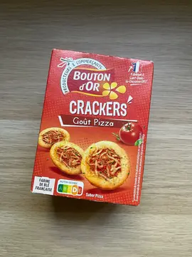 Crackers à la pizza