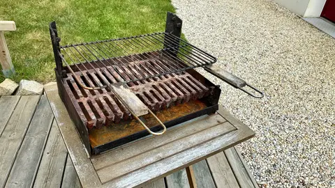 Barbecue en fonte