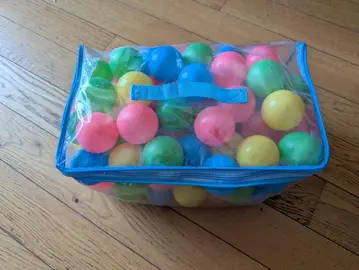Sac de balles en plastique (pour piscine à balle par ex)