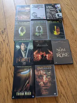 Lot de DVDs