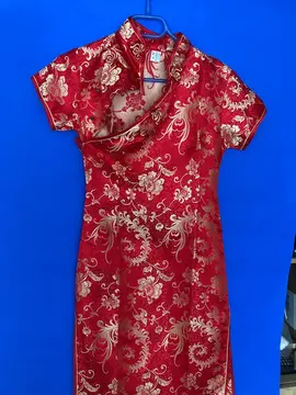 Robe asiatique pour Cosplay (couture à faire en bas)