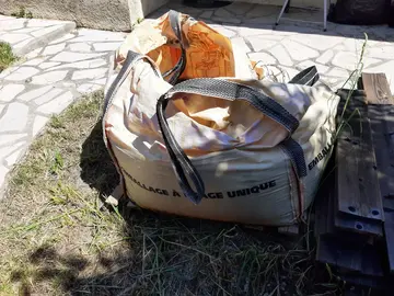 Fonds de big bag de sable
