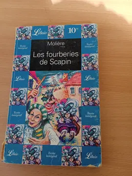 Livre Les bourberies de Scapin