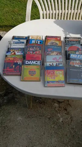 Collection de CD techno et musique diverses