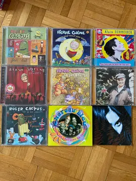 lot de CD musique pour enfants