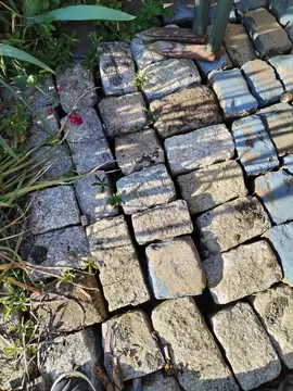 Pavé de route une cinquantaine