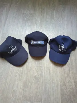 Lot de 3 casquettes adultes