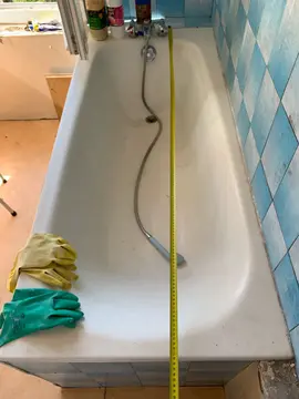 baignoire en céramique