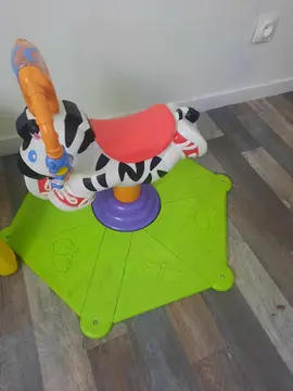 Donne jeu jouets zèbre tourni rebond Fisher price
