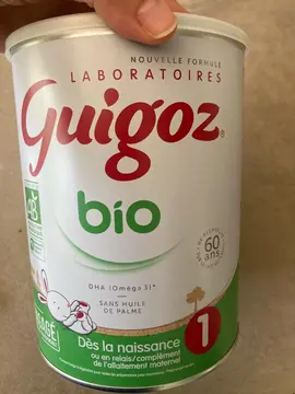 lait infantile ouvert depuis plus d’un mois