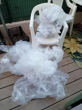 plastiques à bulles et emballage