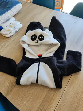 combinaison panda 3 ans