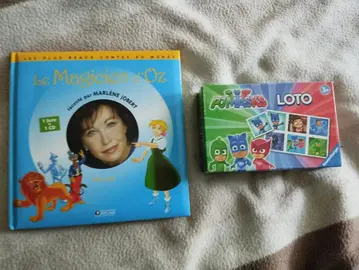 jeu loto et livre cd