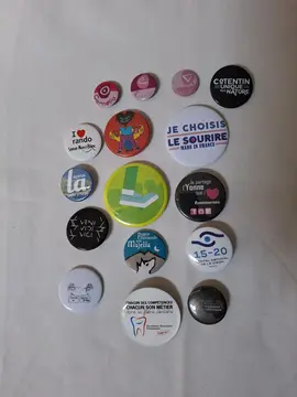 lot de badges