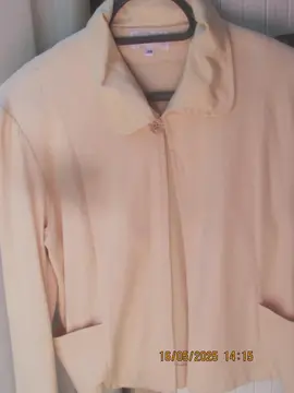 veste crème femme T 36