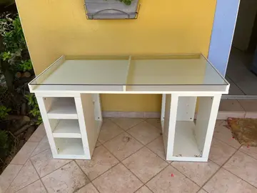 bureau bois blanc