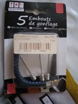 embouts de gonflage