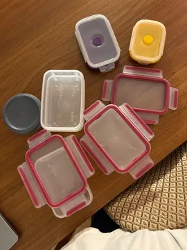 lot de tupperware