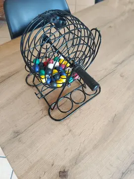 Boulier de loto en couleur