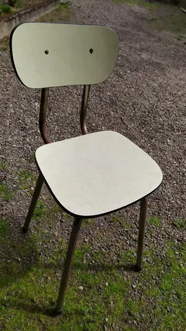 LOT DE 7 CHAISES FORMICA