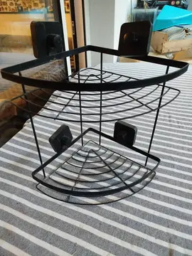 étagère d'angle douche/baignoire