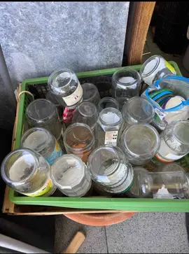 25 Bocaux moyens et grands avec couvercles
