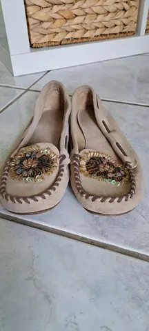 Ballerines à détails brillants