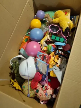 carton jeux et déco enfants