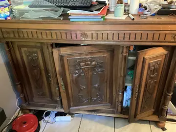 buffet en bois