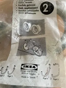 crochets galvanisés ikea