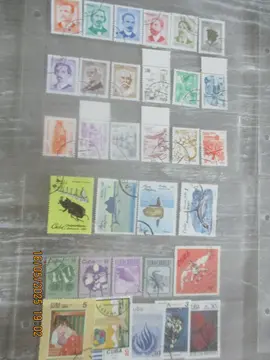 30 timbres oblitérés de Cuba