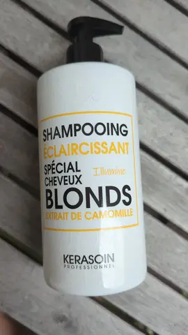 shampooing cheuveux blonds
