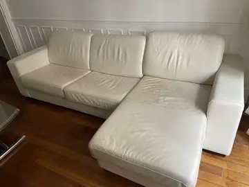 canapé convertible cuir