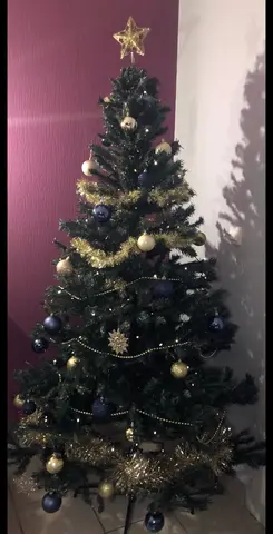 Sapin noël artificiel 1,80m (sans deco)