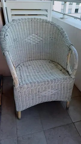 fauteuil en rotin